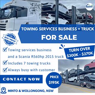 Sang Towing services business + xe Scania R560hp 2015